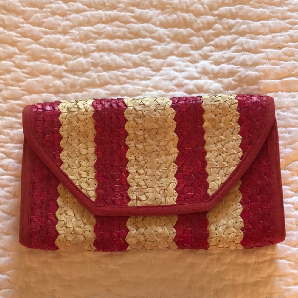 NEW Clutch Bag Made of Woven Pandan Leaf.